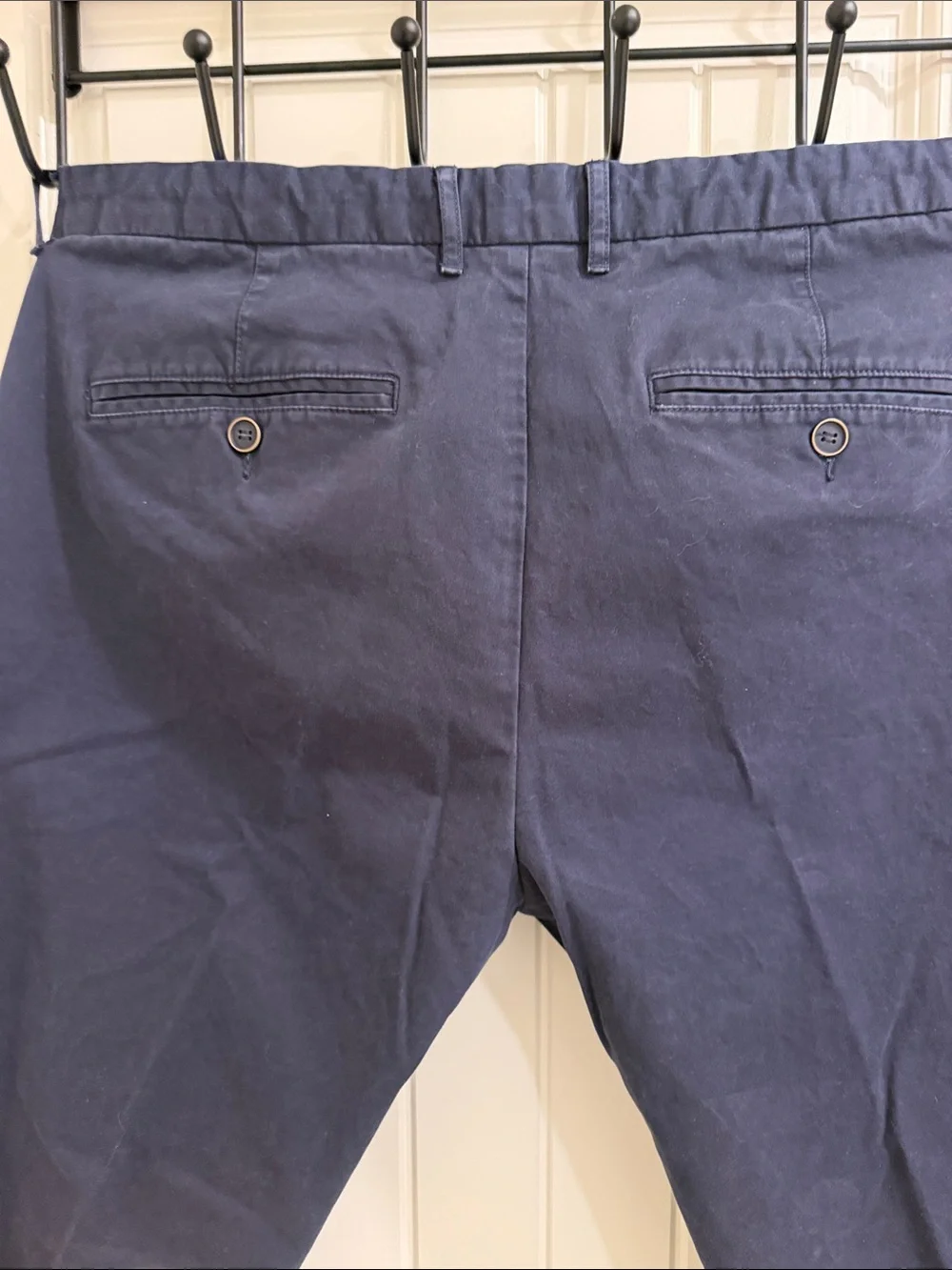 Men's Navy Chino Pants - Everyday Tailored Fit